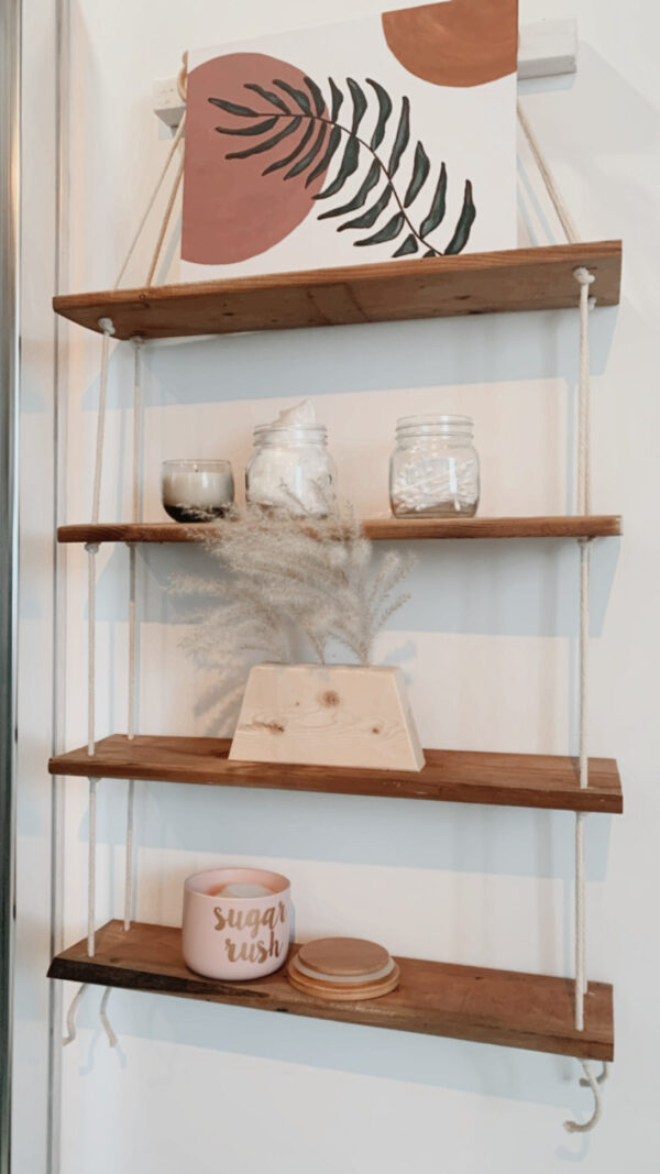 etagere murale en bois