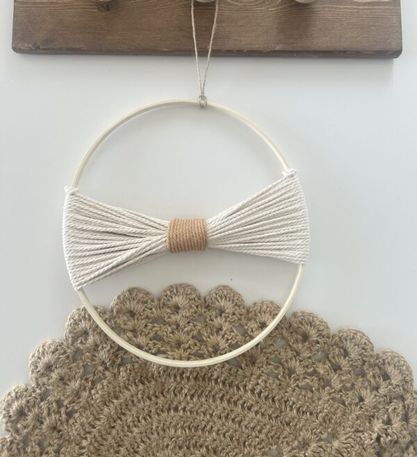 boucle en macramé